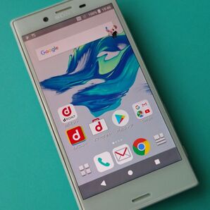 SONY Xperia X Compact SO-02J 水色 SIMロック解除済み SIMフリー