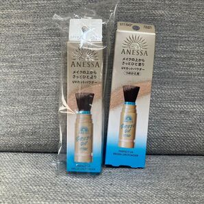 アネッサ パーフェクトUV ブラッシュオンパウダー 本体 SPF50+ PA++++ 3g レフィル の2本セット 新品未開封品
