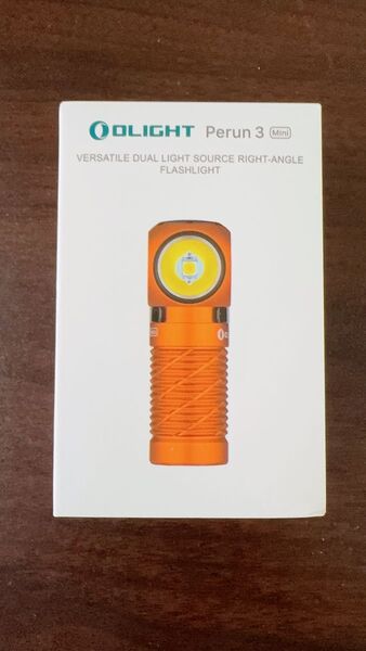 オーライト olight perun3 mini オレンジ ヘッドライト 防災 キャンプ 釣り