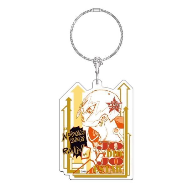 ジョジョの奇妙な冒険 JOJO WORLD ジョジョワールド 渋谷パルコ PARCO ワイヤーキーホルダー キーホルダー