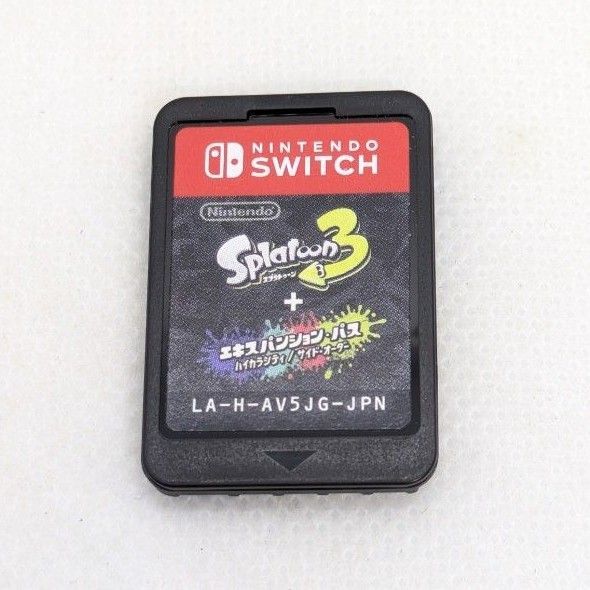 スプラトゥーン3+エキスパンションパス ゲームカードのみ Nintendo Switch 動作確認済み