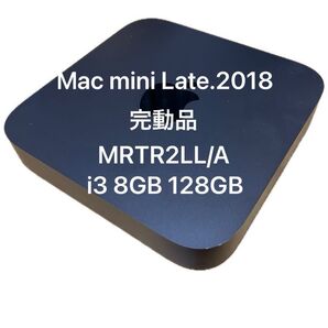 Apple MacMini(Late,2018) スペースグレイ i3/8GB/128GB MRTR2LL/A