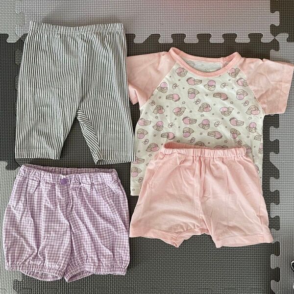 ベビー服 女の子 夏服セット 70-80サイズ