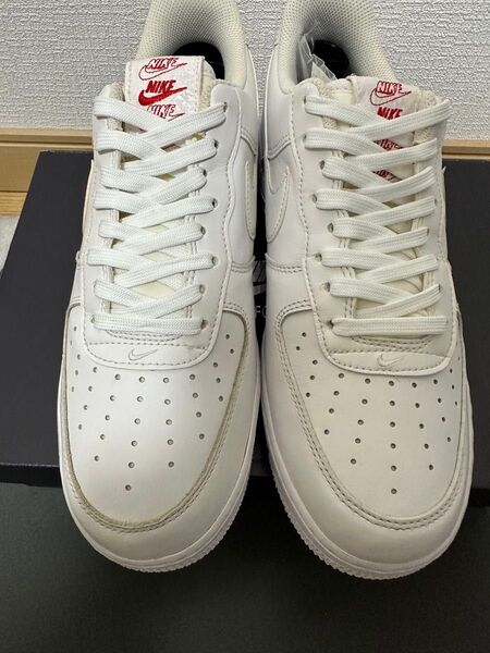 訳あり NIKE ナイキ CU6312-100 Air Force 1 Low Rose White bag 27.5㎝