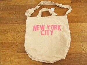 新品タグ付き★new york city ２way トートバッグ　ショルダー