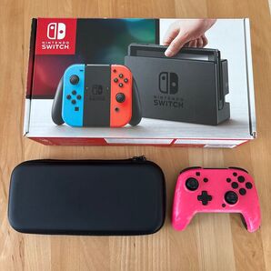 Nintendo Switch 初期型 ネオンブルー ネオンレッド セット プロコン付