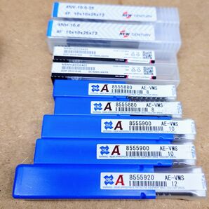 超硬防振型エンドミルまとめ売り大量osg他 AE-VMS