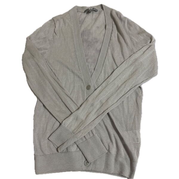 UNIQLO UVカットカーディガン(薄手) グレー Sサイズ