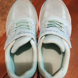 瞬足 SYUNSOKU LEMONPIE キッズスニーカー サイズ22.5 S-WIDE