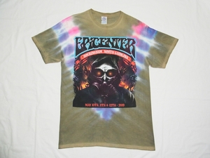 ☆美品・未着用☆ EPICENTER エピセンター ロック フェス タイダイ Tシャツ sizeM ☆USA古着 KROQ KORN TOOL FOO FIGHTERS ロラパルーザ