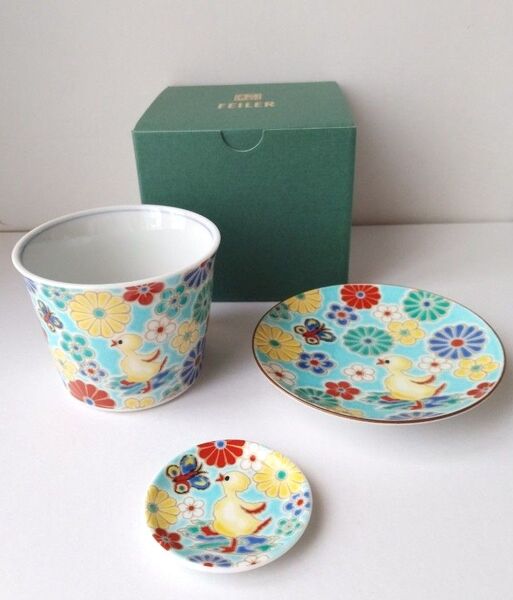フェイラー WEB完売品! ハイジ 九谷焼 (梅菊)