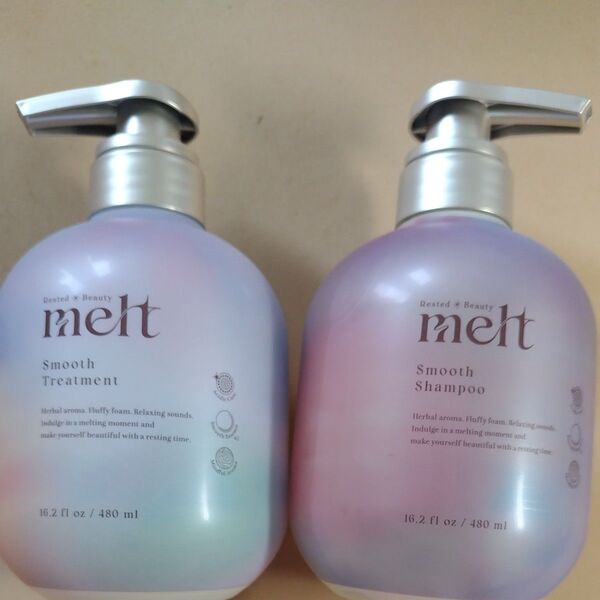melt メルト スムースシャンプー &スムーストリートメント 本体セット