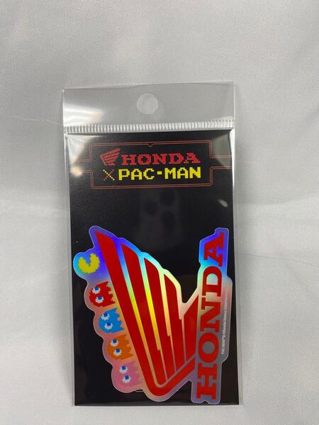 Hondaホンダ×PAC-MAN ホログラムステッカー wingmark バイク パックマンキャラクター グッズ HNPC015
