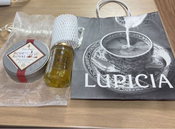 ルピシア ロゼロワイヤル 高知黄金生姜蜂蜜 袋付き ギフトに
