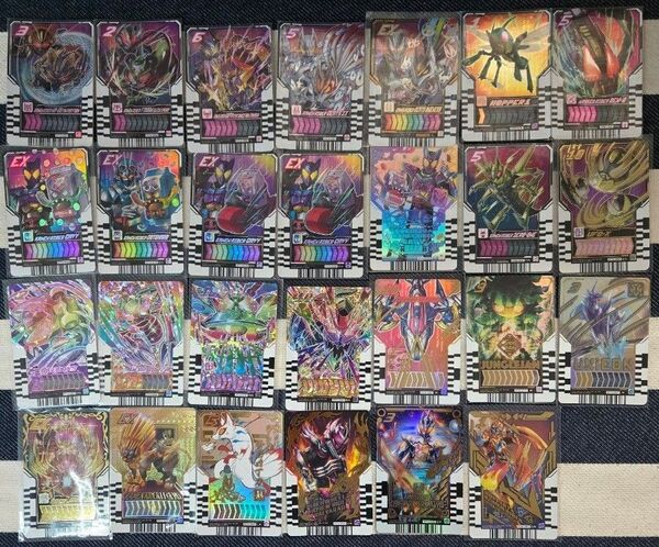仮面ライダーガッチャード ライドケミートレカ LP・GR など 27枚