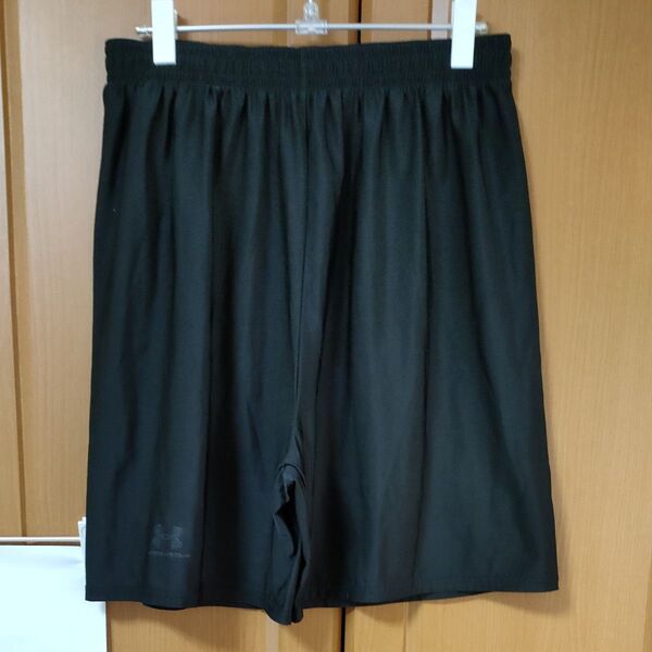 アンダーアーマー・バスパンLG ブラック テロッテロの柔らか素材 バスケットパンツ UNDER ARMOUR