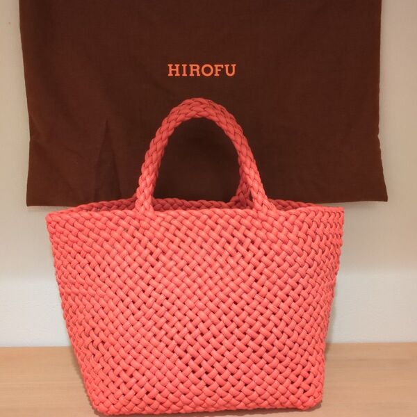 HIROFU (ヒロフ)レザーメッシュトートバッグ 本革