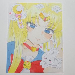 手描きイラスト 月野うさぎ