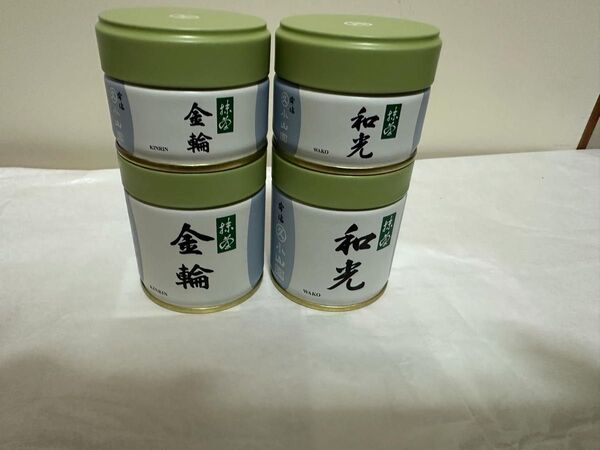 UJI MATCHA宇治抹茶 丸久小山園 金輪 和光40g 2缶 20gx2缶