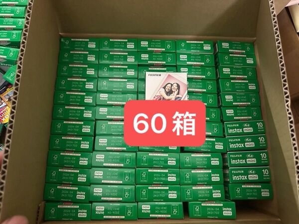 【特価】チェキフィルムinstax mini 10枚入り60箱600枚