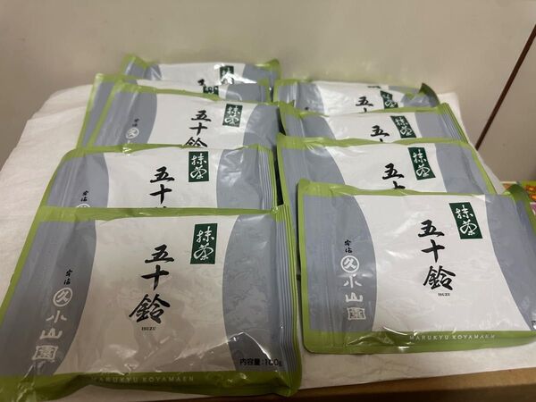 UJI MATCHA宇治抹茶 丸久小山園 五十鈴100g 10袋セット