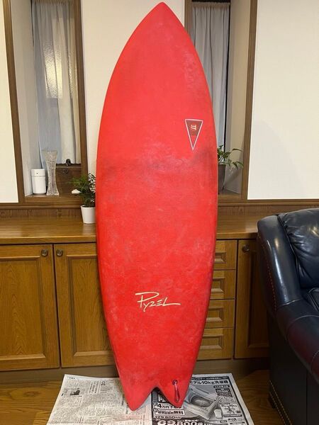 フィン付き】5'6 PYZEL AstroFish Soft Top SOFT ソフトトップボード