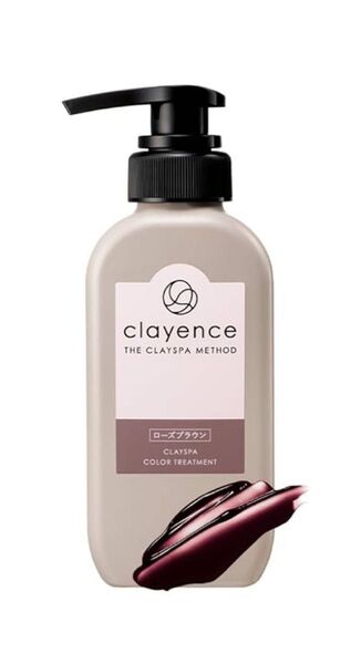 新品未使用未開封 CLAYENCE クレイエンス カラートリートメント ローズブラウン 235g クレイスパ