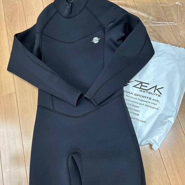 新品未使用タグ付き ZEAK ウェットスーツ ロンスプ ロングスプリング M サーフィン ジャーフル