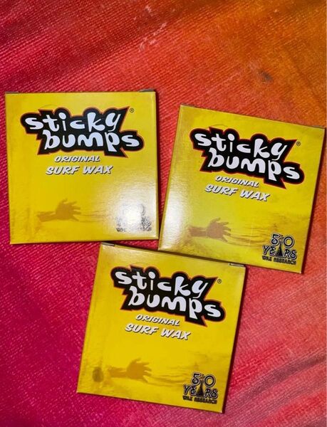 Sticky Bumps オリジナルサーフワックス 3個セットトロピカル 夏用