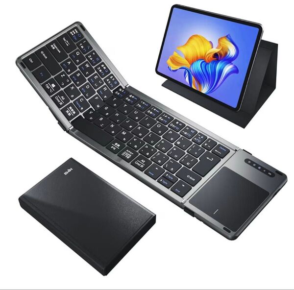 最新型】EWIN 折りたたみ キーボード bluetooth ワイヤレス