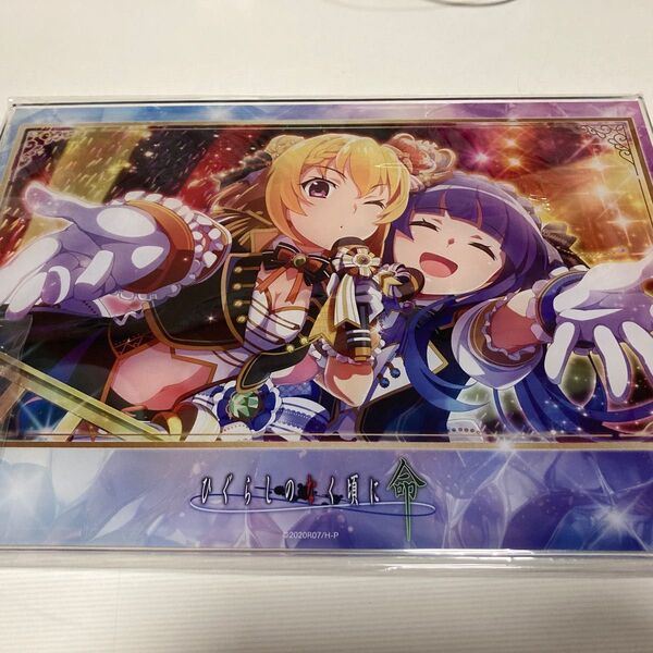 ひぐらしのなく頃に命 webくじ A賞 アクリルビジュアルパネル 梨花 沙都子 新品④