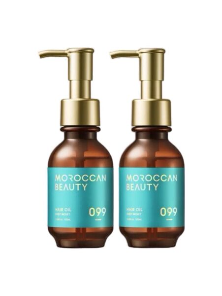 モロッカンビューティ ディープモイスト ヘアオイル 100ml 2点セット