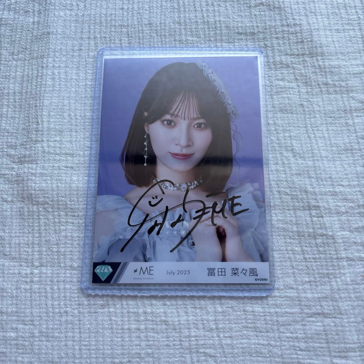 ≠ME ノイミー 直筆 モブノデレラ 歌唱衣装 菅波美玲 ヨリ ノイミー 菅波美玲 モブノデレラ 歌唱衣装②直筆 ヒキ コメあり