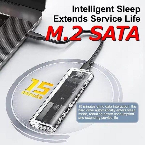 【M.2 SSD 外付け ケース】USB3.1 TO NGFF SATA SSD enclosure