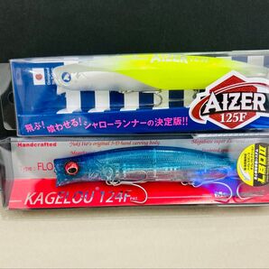 メガバス カゲロウ124f オリカラ ブルーブルー アイザー125f 限定カラー 検索用 ブローウィン140s140j