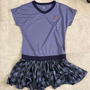 FILA テニスウェア ワンピース ラベンダー色 Mサイズ美品