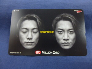 ○ テレカ 反町隆史 MILLION CARD テレホンカード