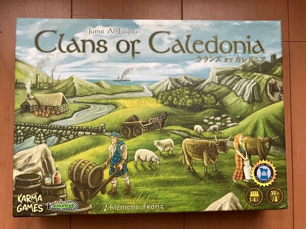 クランズオブカレドニア 日本語版 ボードゲーム ボドゲ