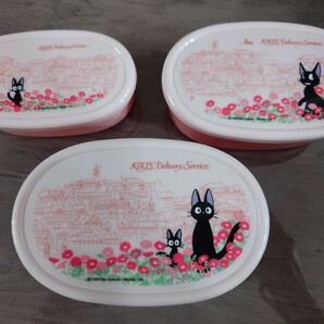【SALE中】重ねて収納OK! 魔女の宅急便 ジジ 保存容器 ランチボックス