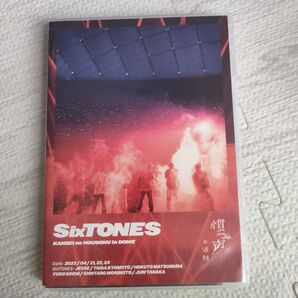 通常盤DVD リーフレット付 SixTONES 3DVD/慣声の法則 in DOME 23/11/1発売 【オリコン加盟店】