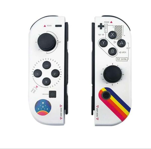 Nintendo Switch用 Joy-Con コントローラー レトロゲーム風デザイン