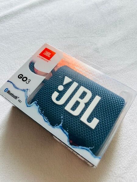 JBL GO3 Bluetoothスピーカー ブルー 未使用