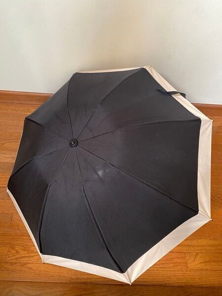 芦屋ロサブラン 完全遮光 3段折りたたみ傘 日傘 53cm 晴雨兼用