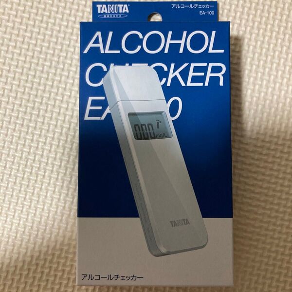 タニタ アルコールチェッカー EA-100 WH ホワイト