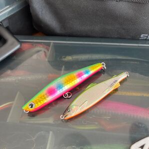 DUO スピアヘッド カルデラ ロックバック 85mm 24g グリーンゴールド/S & ima YOICHI99 四季彩 2個組