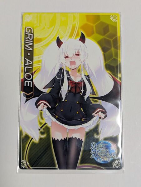 QMA クイズマジックアカデミー グリム・アロエ カードコネクト ボンバーガール 麻雀ファイトガール
