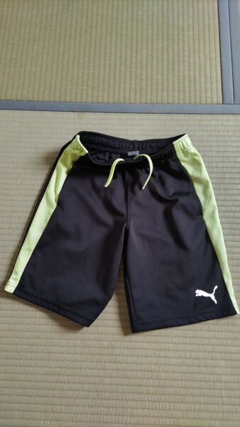 PUMA ハーフパンツ 150 ブラック スポーツウェア