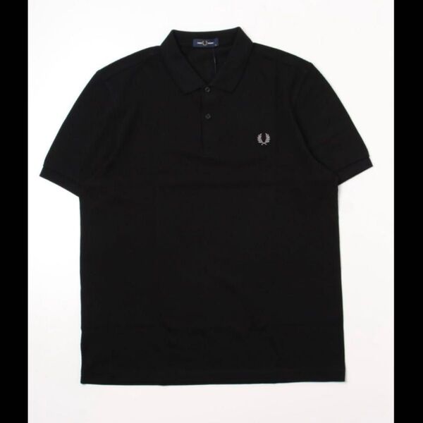 FRED PERRY フレッドペリー 半袖ポロシャツ ブラック M