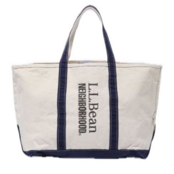 NEIGHBORHOOD NH X L.L.BEAN. TOTE-L ネイビー未使用品