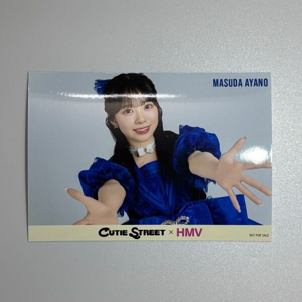 CUTIE STREETきゅーすと ブロマイド 増田彩乃